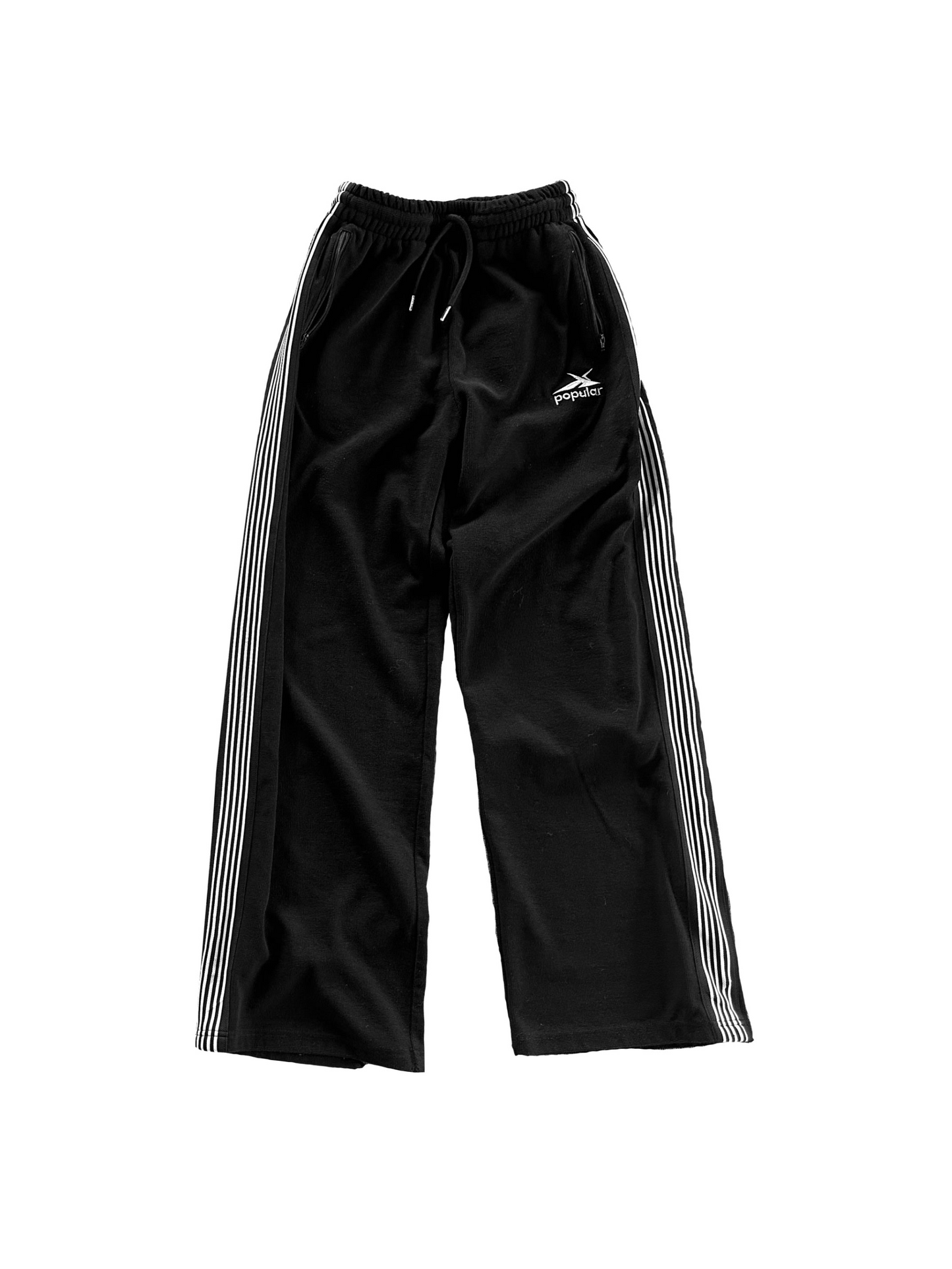 BLACK TRACK SWEATS
