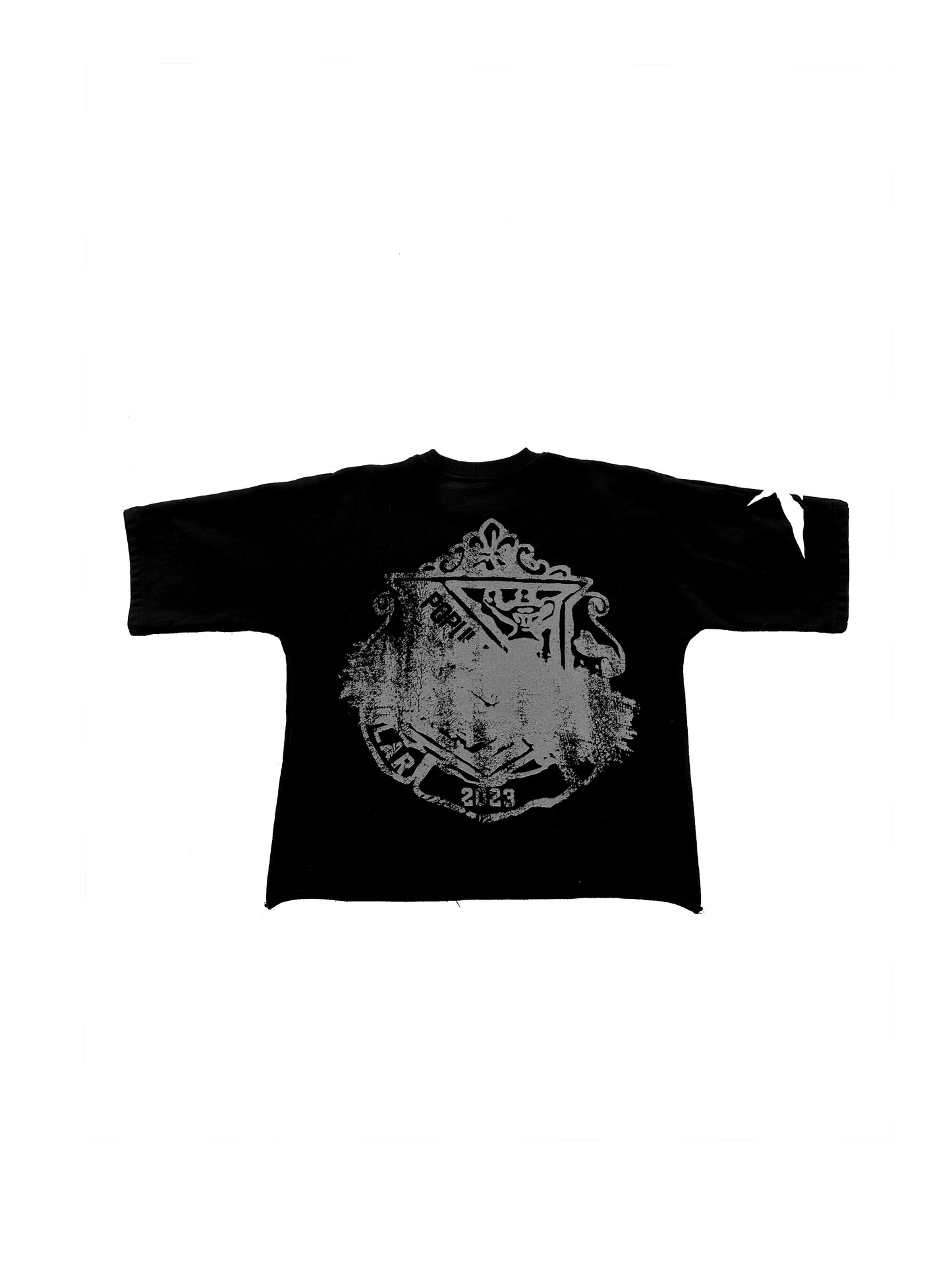 BLACK INTROVERT CLUB TEE